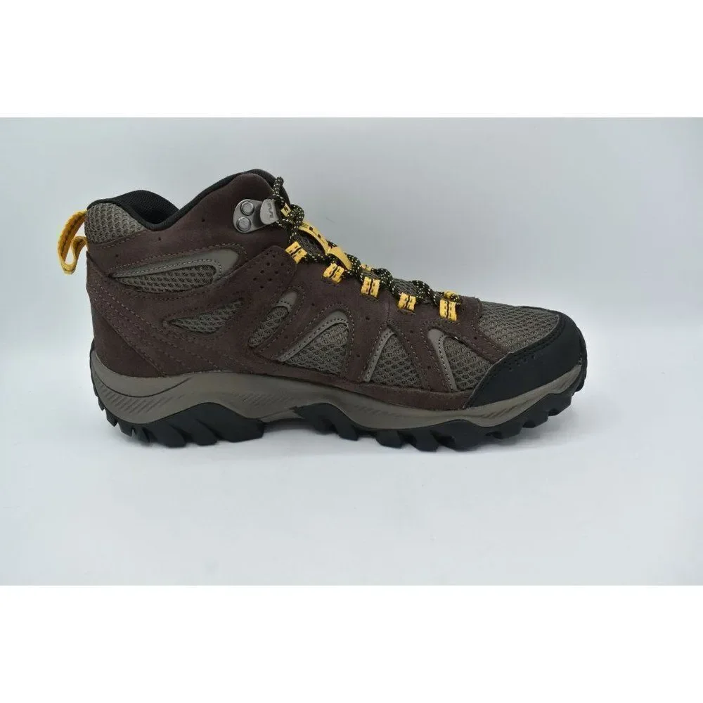 Merrell Mens Size 9 Oakcreek‎ Mid Waterproof Expresso Hiking Boots Shoes J03640